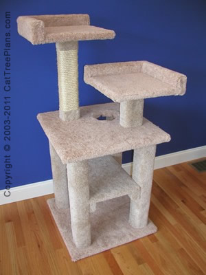 Cat Tower Plans 2 Detail 1