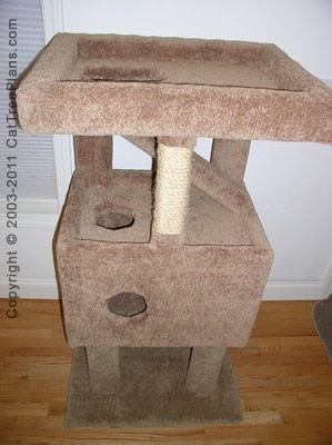 Cat Tree Plans Diy 8 Detail 3