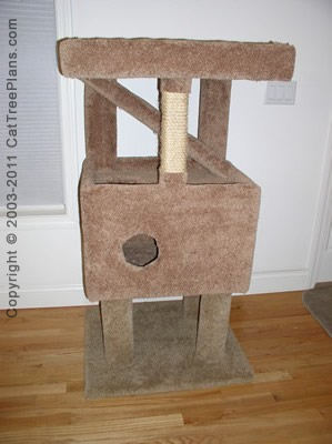 Cat Tree Plans Diy 8 Detail 4