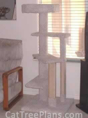 how to make a cat tree Cat Tree Plans Customer 000