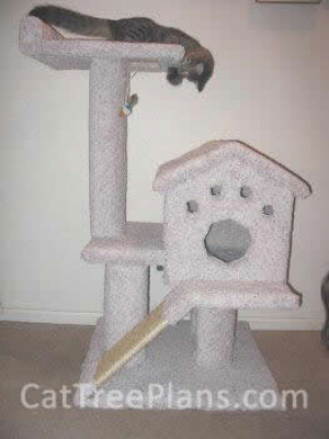 how to make a cat tree Cat Tree Plans Customer 002