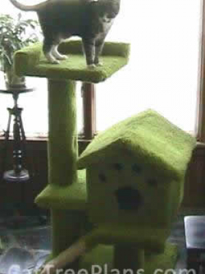 how to make a cat tree Cat Tree Plans Customer 009