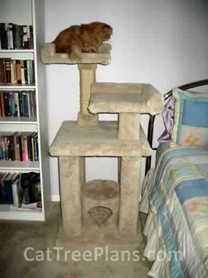 how to make a cat tree Cat Tree Plans Customer 011