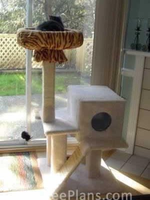 how to make a cat tree Cat Tree Plans Customer 027