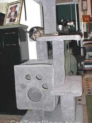how to make a cat tree Cat Tree Plans Customer 036