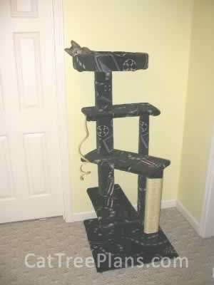 how to make a cat tree Cat Tree Plans Customer 038