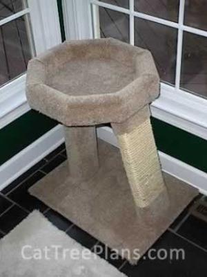 how to make a cat tree Cat Tree Plans Customer 045