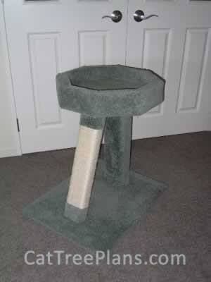 how to make a cat tree Cat Tree Plans Customer 048