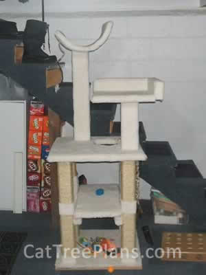 how to make a cat tree Cat Tree Plans Customer 083