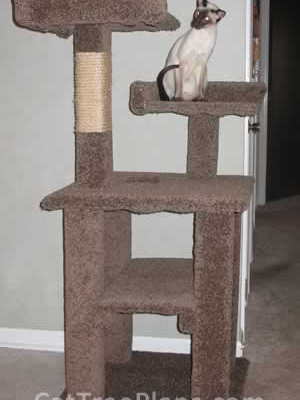 how to make a cat tree Cat Tree Plans Customer 087