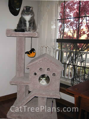 how to make a cat tree Cat Tree Plans Customer 092