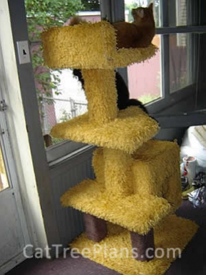 how to make a cat tree Cat Tree Plans Customer 100