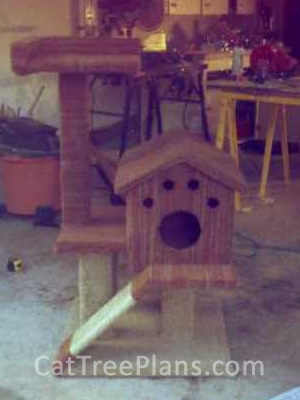 how to make a cat tree Cat Tree Plans Customer 119