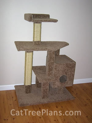 how to make a cat tree Cat Tree Plans Customer 127