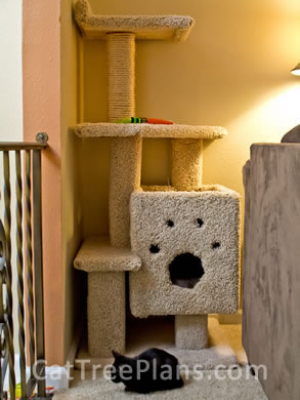 how to make a cat tree Cat Tree Plans Customer 144