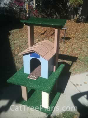 Cat Tree Plans Customer 140